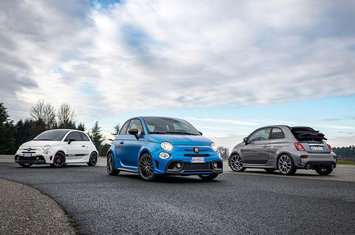 2021 Abarth 595 facelift