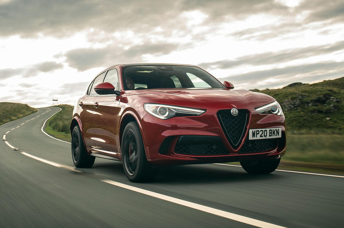 Alfa Romeo Stelvio Quadrifoglio 2020 : premier bilan de la conduite au Royaume-Uni - le front des héros