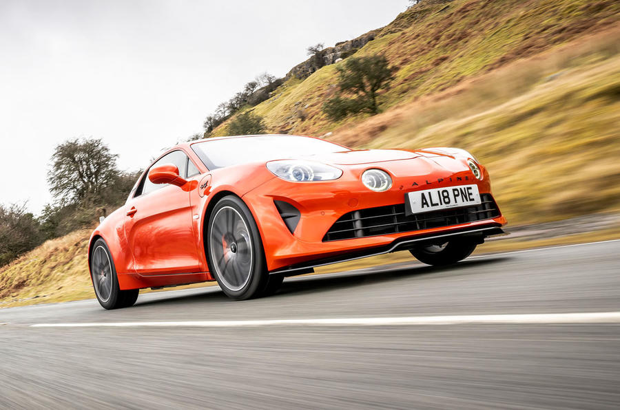 1 Alpine A110 S 2022 UK first drive review lead