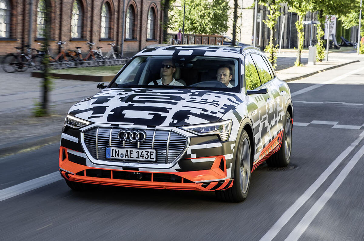 First Ride Audi E Tron 2018 Prototype Autocar
