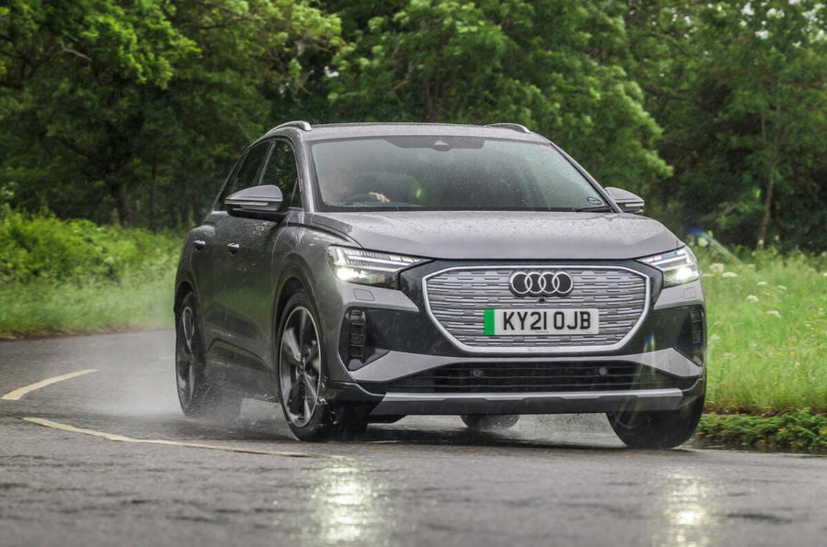 1 audi q4 e tron 2021 rt hero front