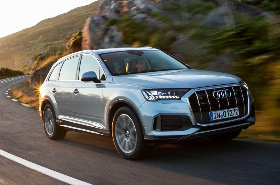 Audi Q7 2019 first drive review - hero front