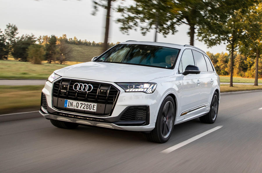 Audi Q7 TFSI e 2019 first drive review - hero front