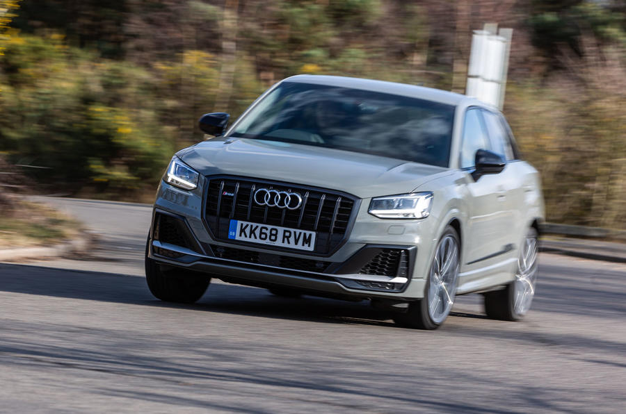 Audi SQ2 2019 UK first drive review - hero front