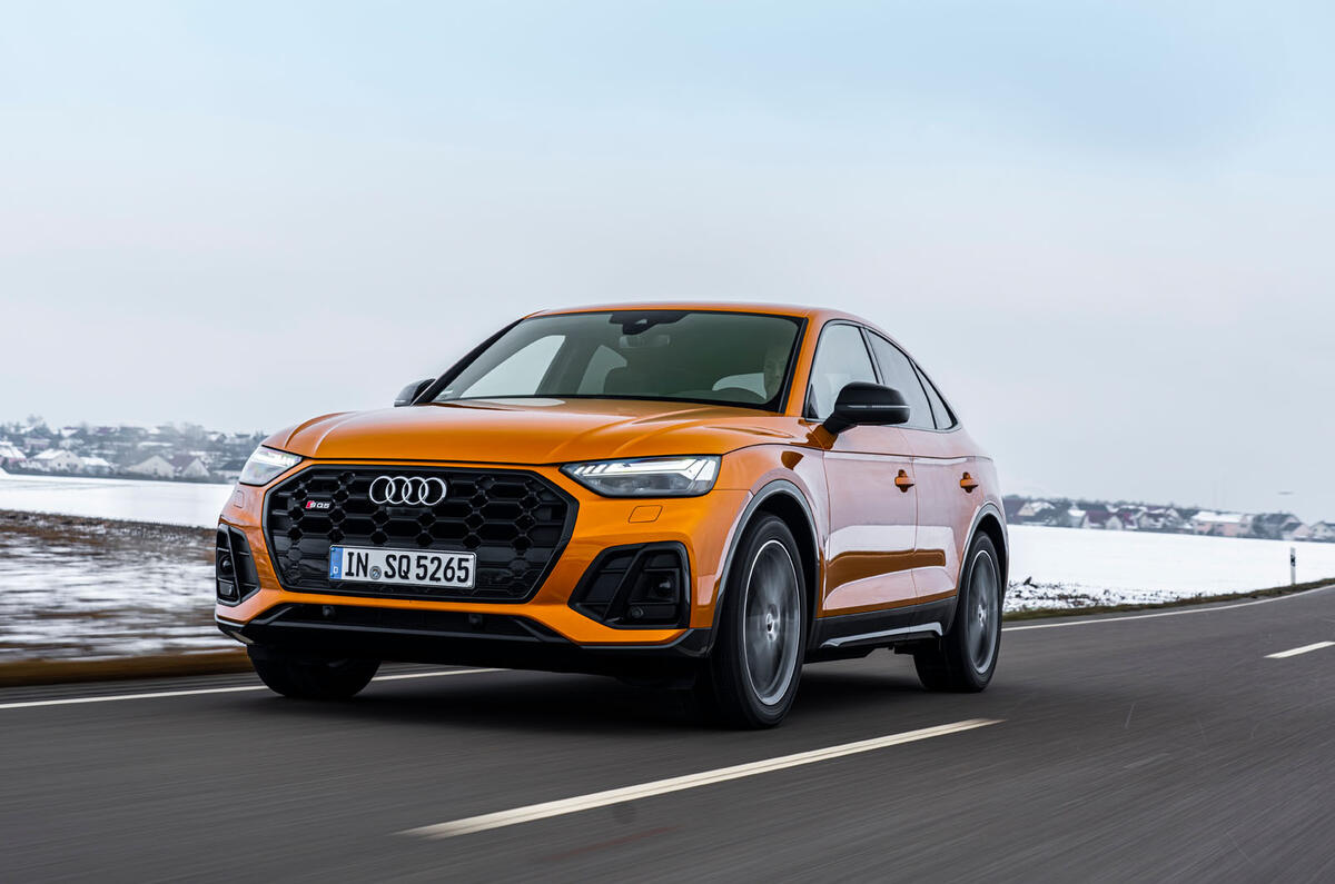 1 Audi SQ5 2021 : le héros de la première revue de conduite