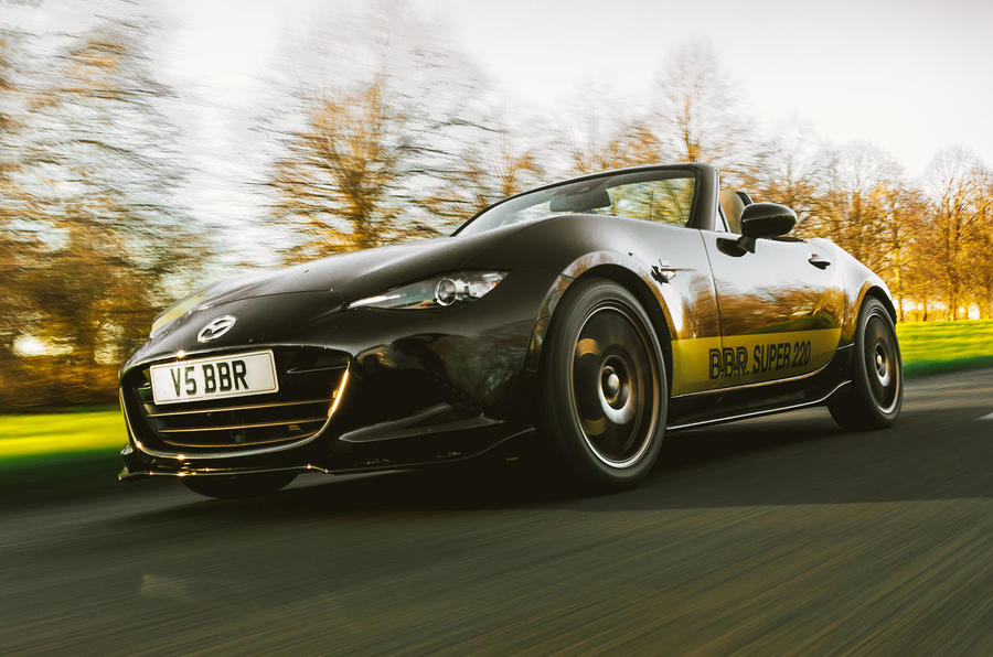 BBR GTI Mazda MX-5 Super 220 2020 UK first drive review - hero front