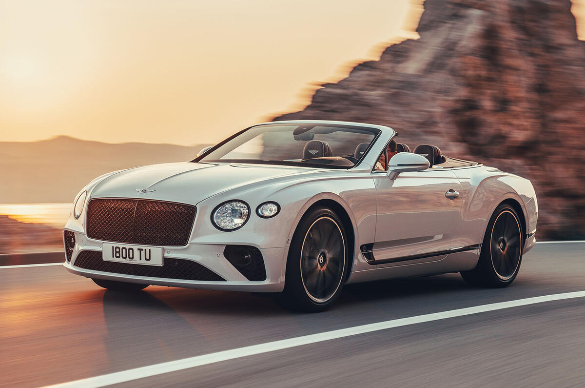 Bentley Continental GT convertible 2019 first drive review - hero front