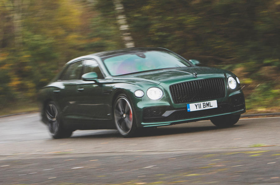 Bentley Flying Spur 2020 UK first drive review - hero front