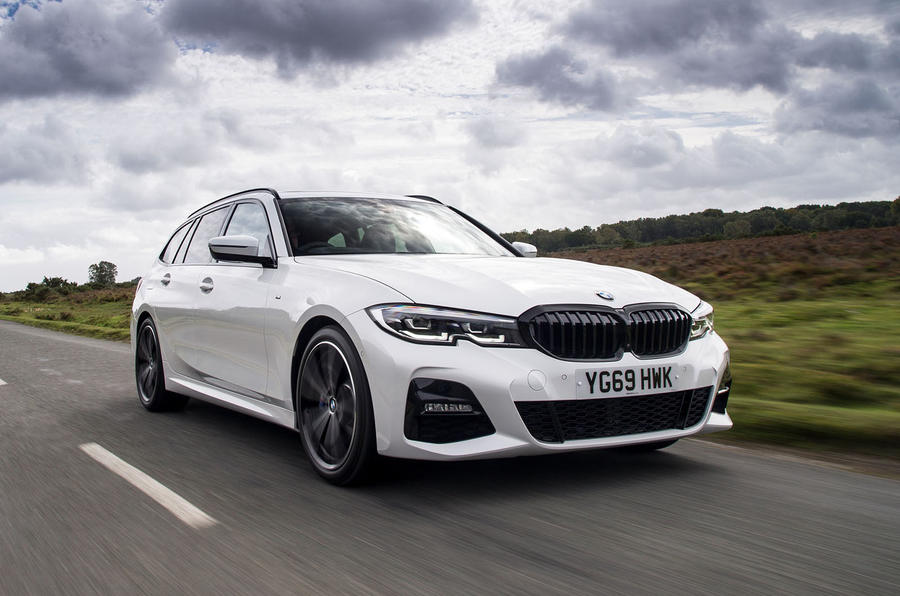 BMW 3 Series Touring 330d 2019 UK first drive review - hero front