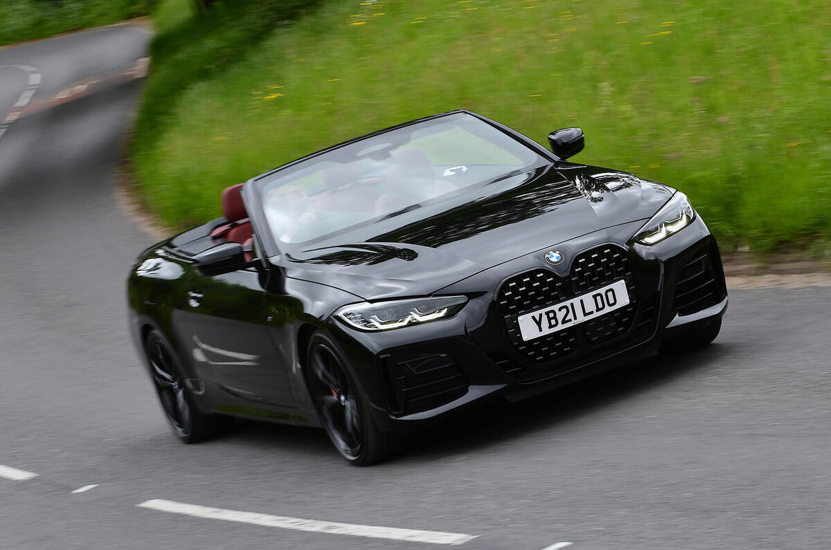 BMW 4 Series Convertible M440i 2021 UK first drive