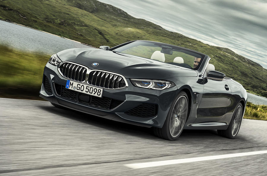 BMW 8 Series Convertible 850i 2019 first drive review - hero front