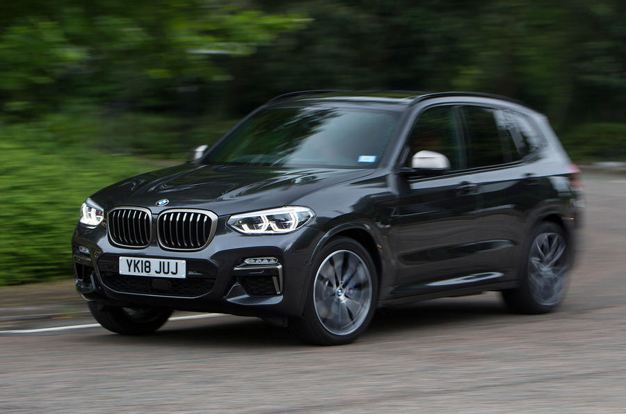 BMW X3 M40i 2018 UK review hero front