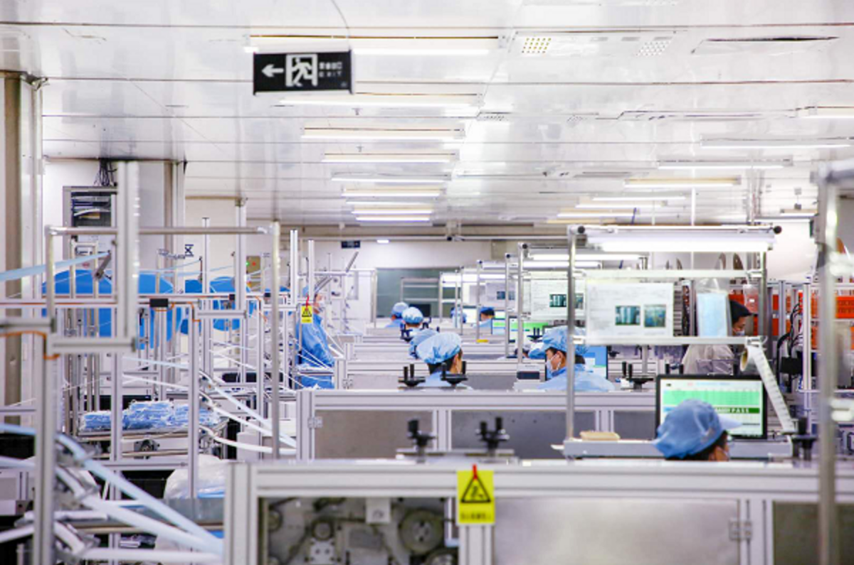 BYD producing masks