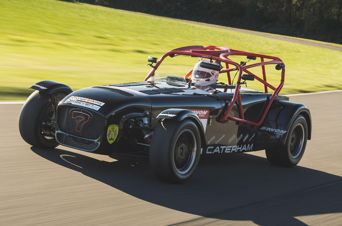 1 Caterham Seven 420R Championship 2021 UE : premier essai de conduite, essai de suivi avant