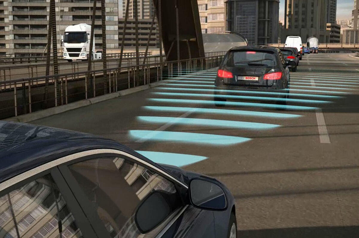 Radar brake assist