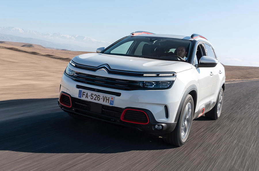 Citroen C5 Aircross 2018 first drive review - hero front