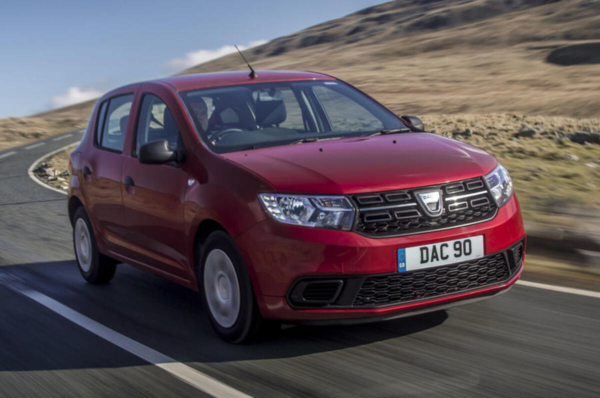 Top 10 city cars 2020 - Dacia Sandero