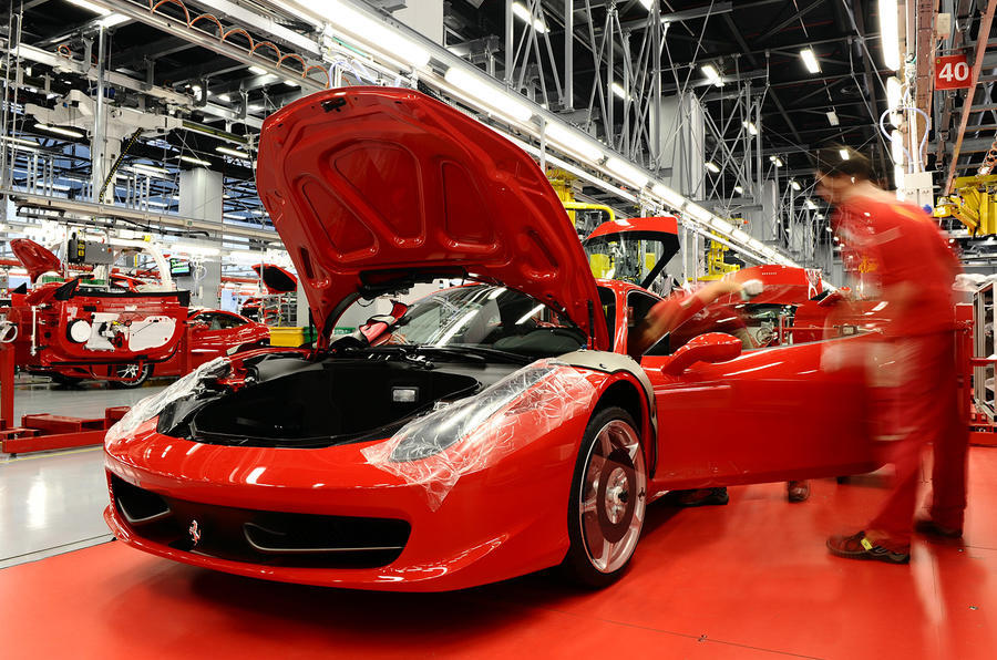 Ferrari production