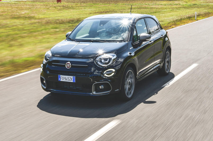 Fiat 500x Sport 2019 first drive review - hero front