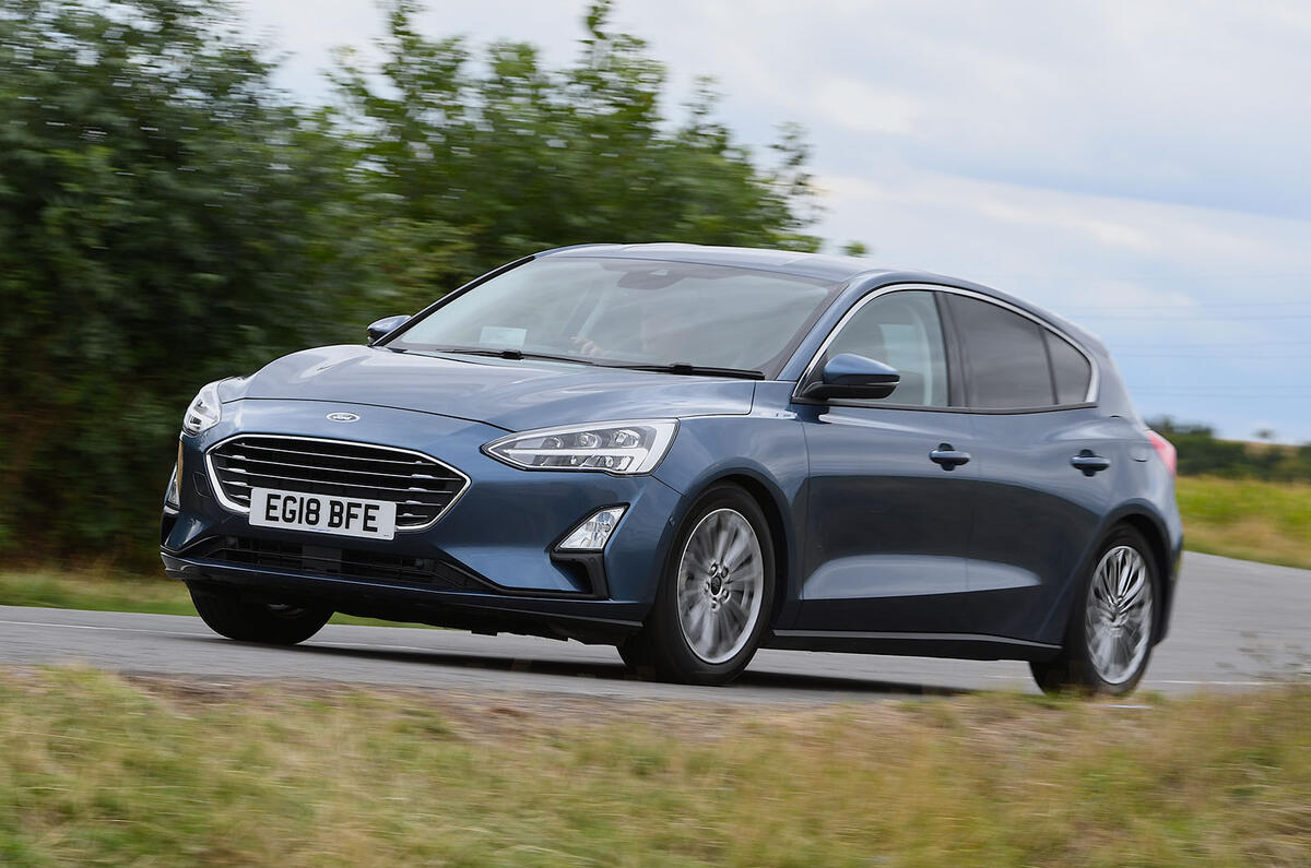 Ford Focus 1.0 Titanium X 2018 UK first drive review hero front