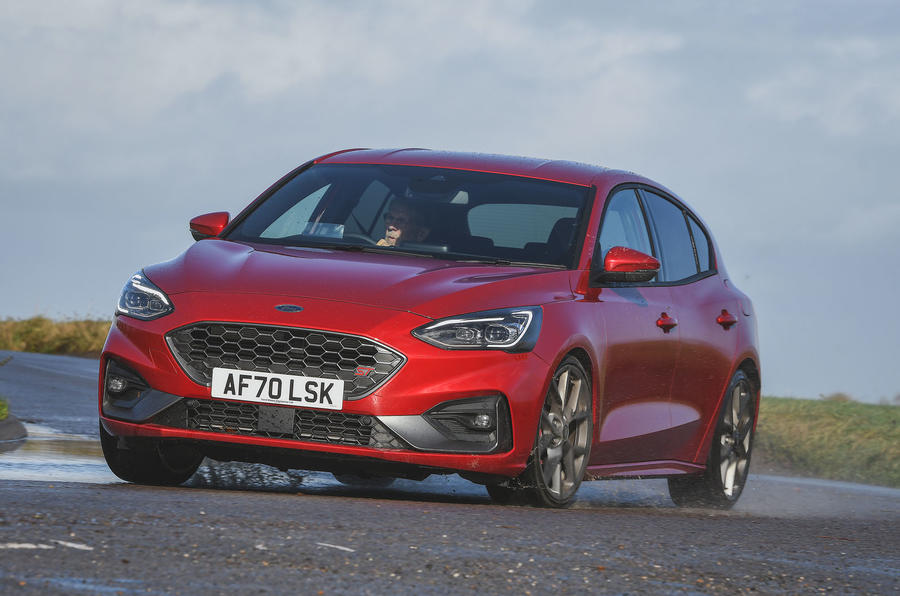 Ford Focus ST automatic 2020 UK first drive review - hero front