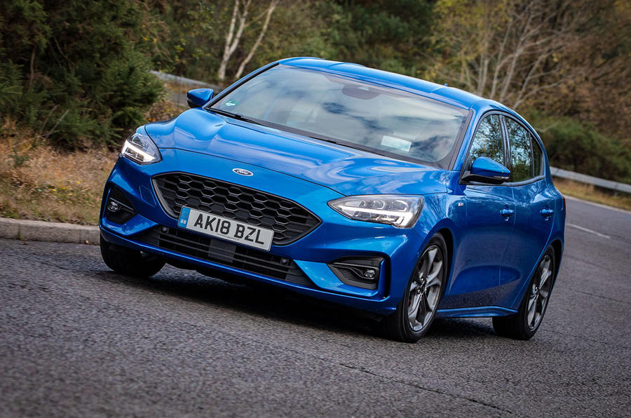 Ford Focus ST-Line 182PS 2018 UK first drive review - hero front
