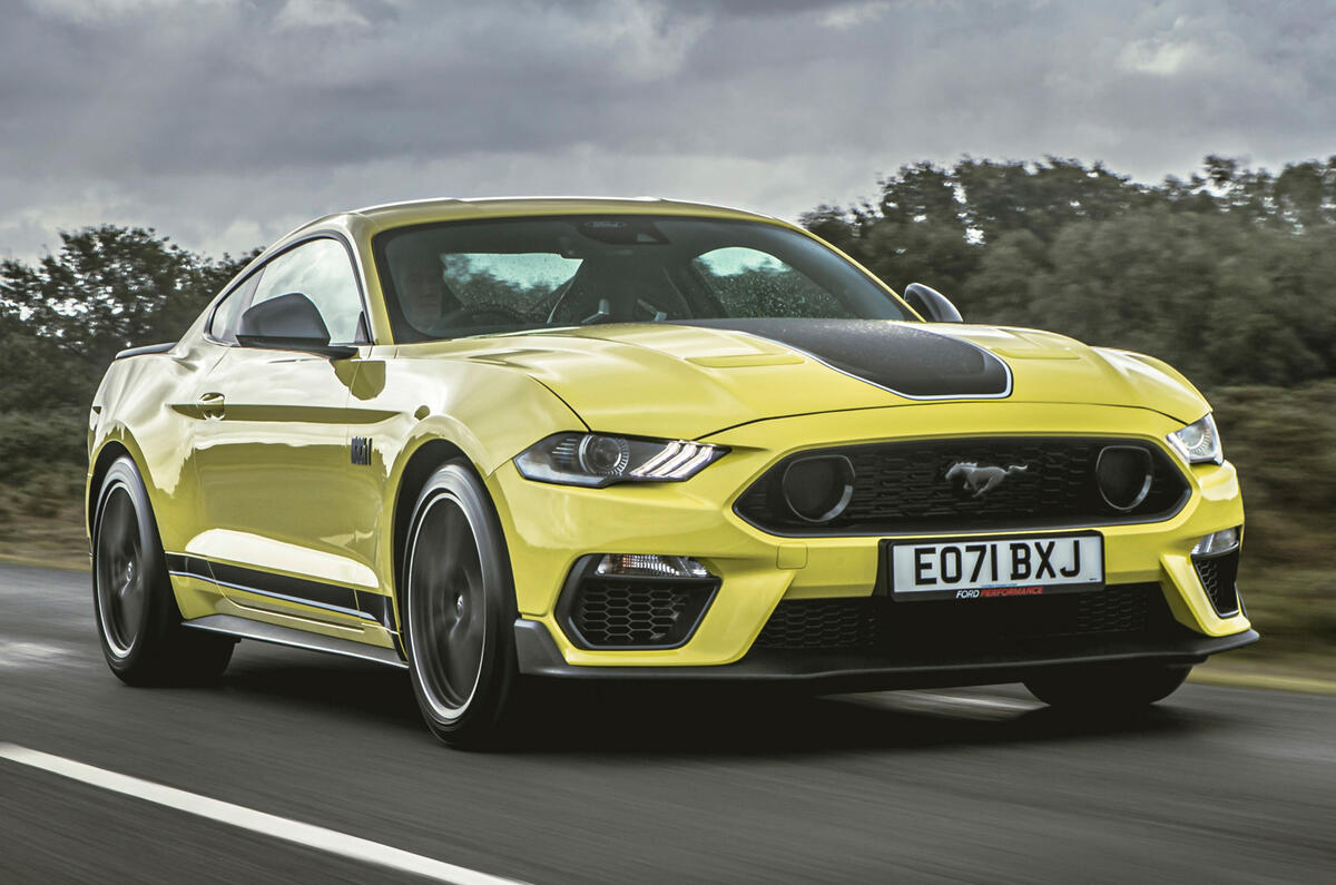 1 Ford Mustang Mach 1 2021 UK first drive review hero front