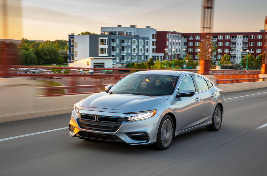 Honda Insight 2019 first drive review - hero front