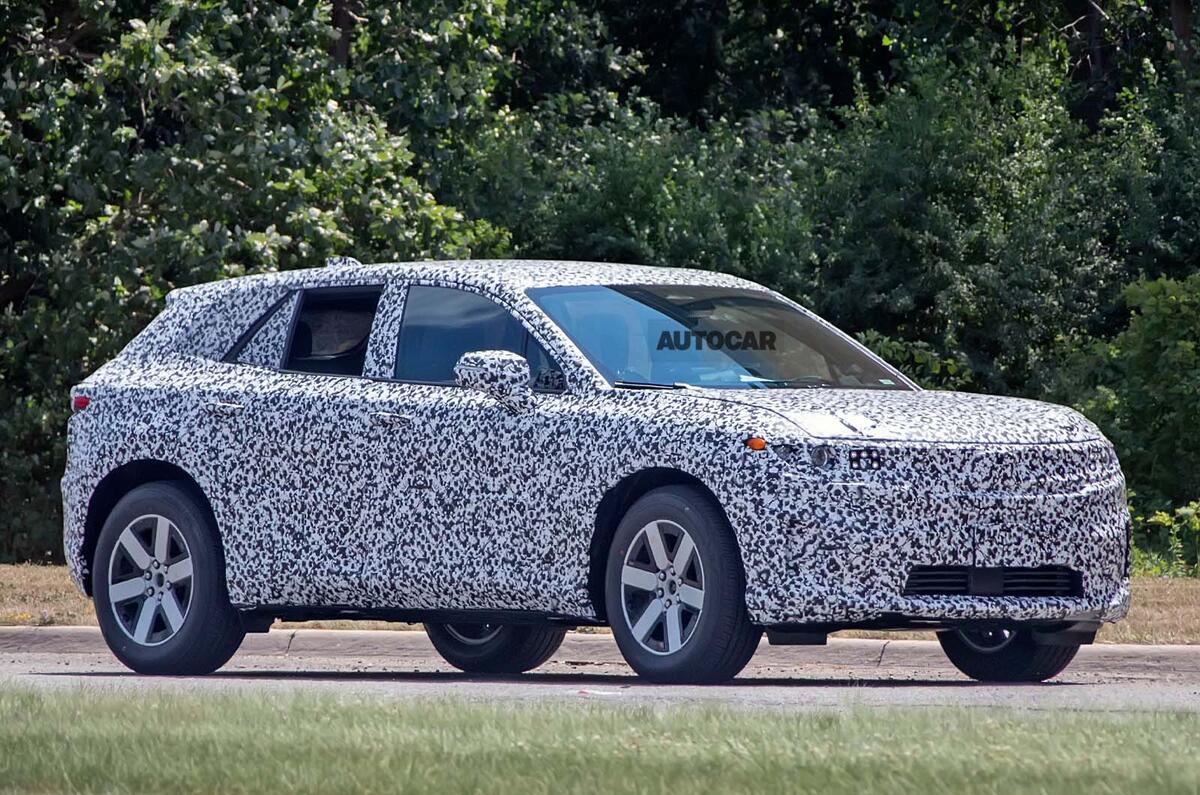 Honda Prologue camo 2022 front tracking