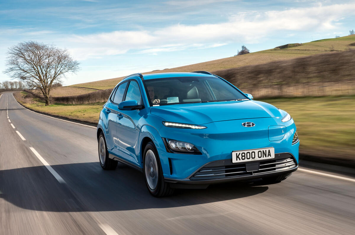 1 Hyundai Kona Electric 2022 UE : essai en première monte