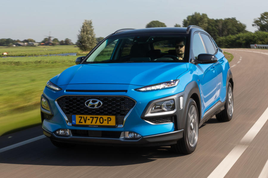 Hyundai Kona Hybrid 2019 first drive review - hero front