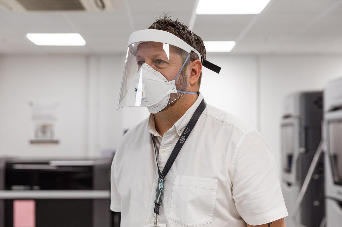 Jaguar Land Rover - visor