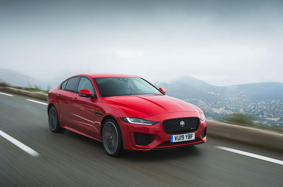 Jaguar XE P300 2019 first drive review - hero front