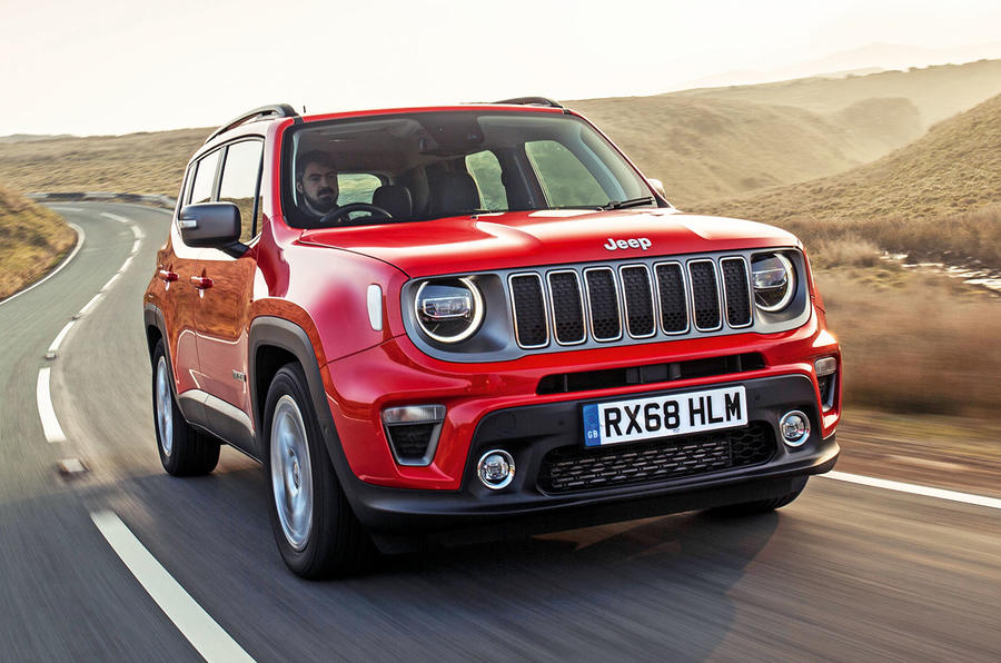 Jeep renegade Longitude 2019 UK first drive review - hero front