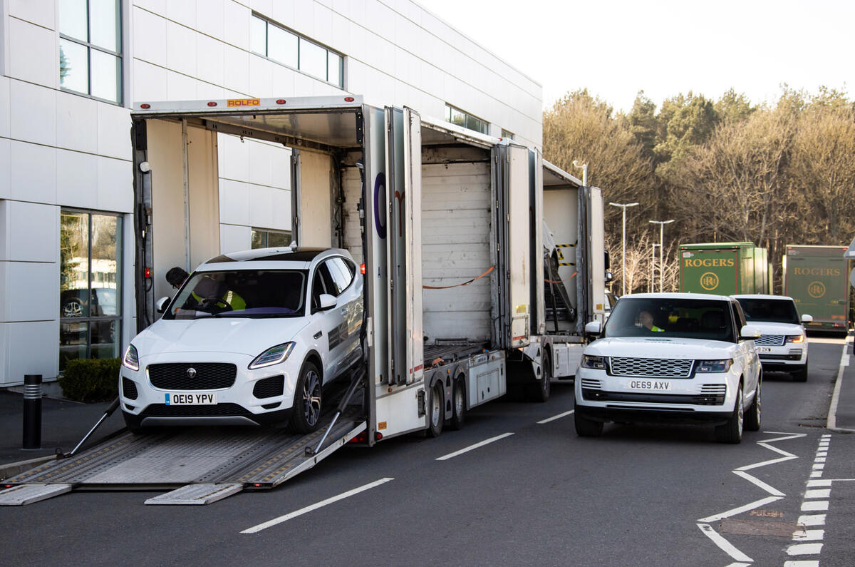 Coronavirus Jaguar Land Rover lends 160 cars to Red Cross, NHS Autocar
