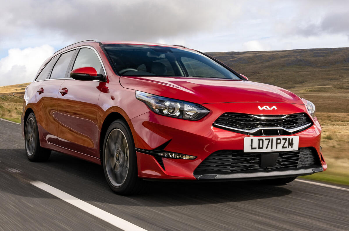 1 Kia Ceed Sportswagon tgdi 2021 UE : premier essai routier - hero front