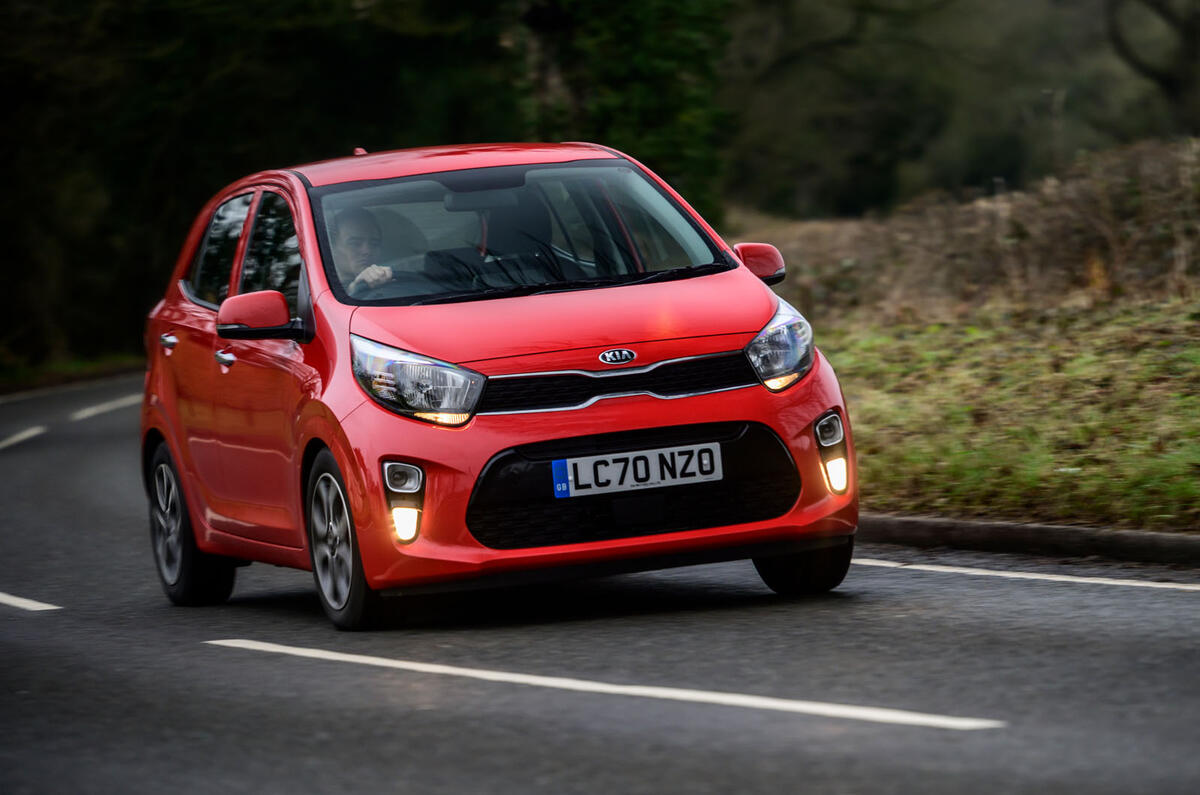 1 Kia Picanto 2021 : la première revue de conduite du front des héros