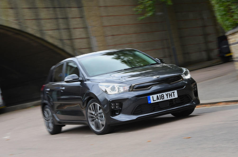 Kia Rio GT Line 2018 UK first drive review hero front