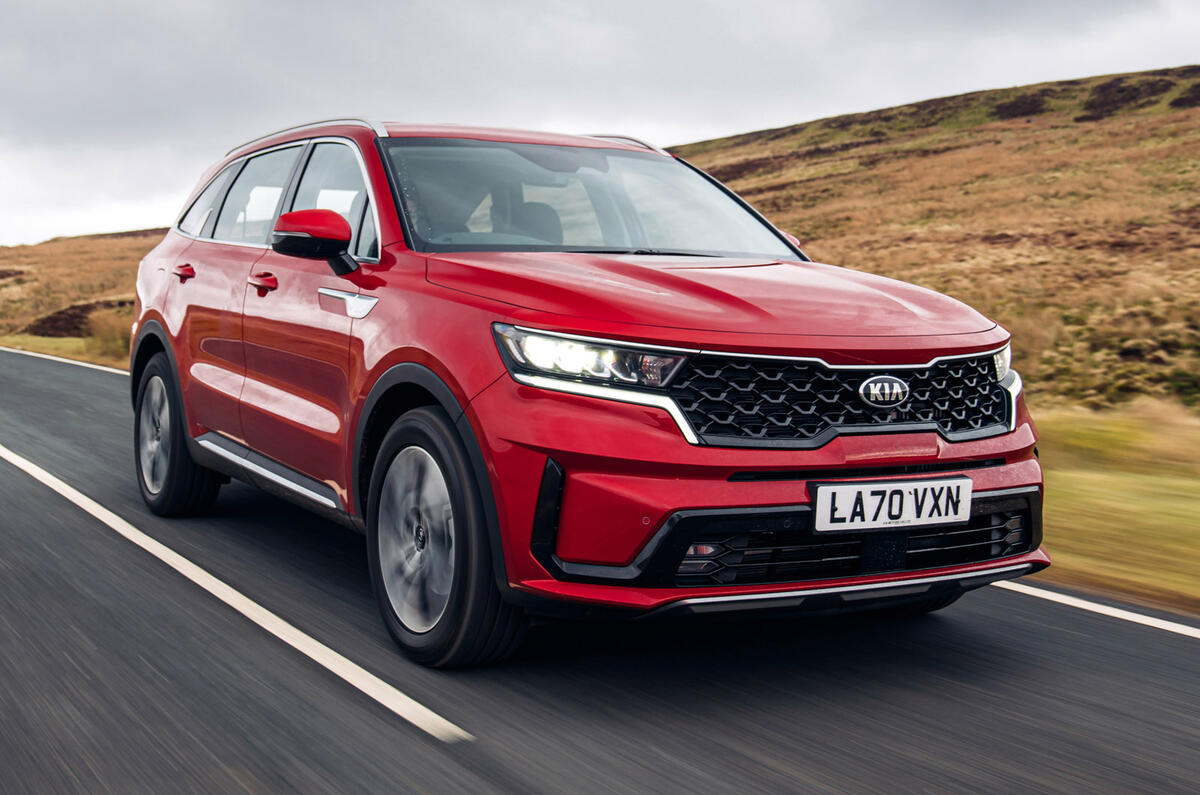 Kia Sorento PHEV 1.6 T GDi 2021 UK first drive Autocar