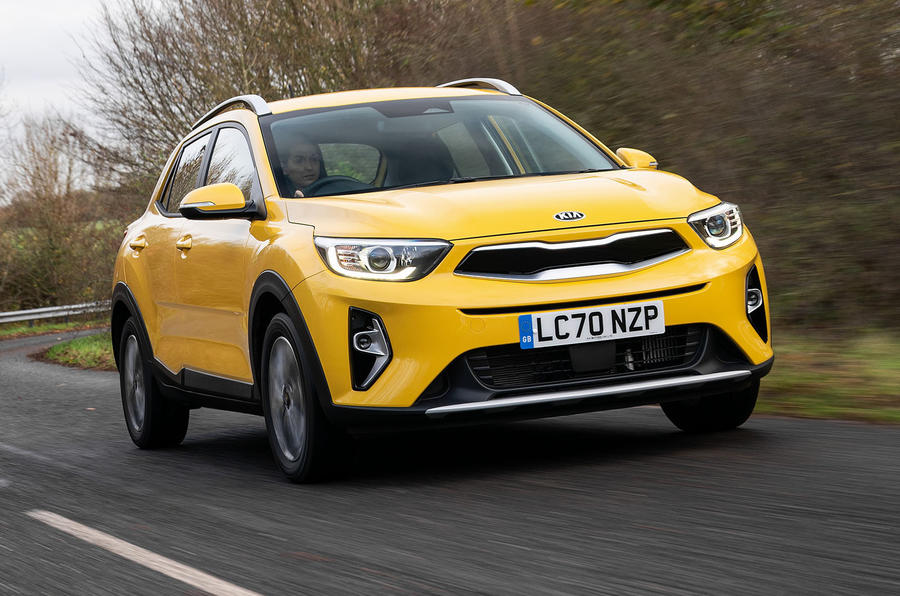 1 Kia Stonic 48v 2021 UK first drive review hero front