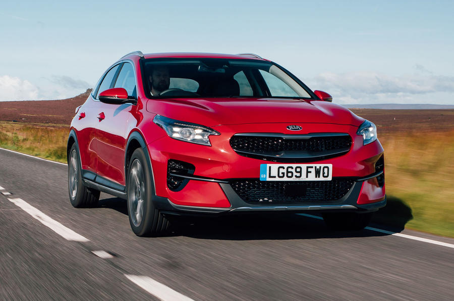 Kia Xceed 2020 UK first drive review - hero front