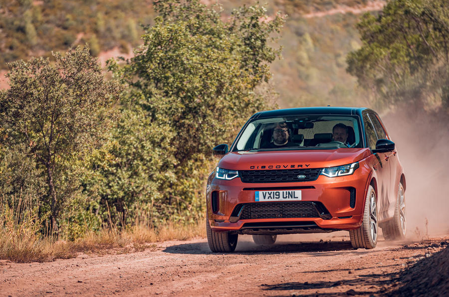 Land Rover Discovery Sport 2019 first drive review - hero front