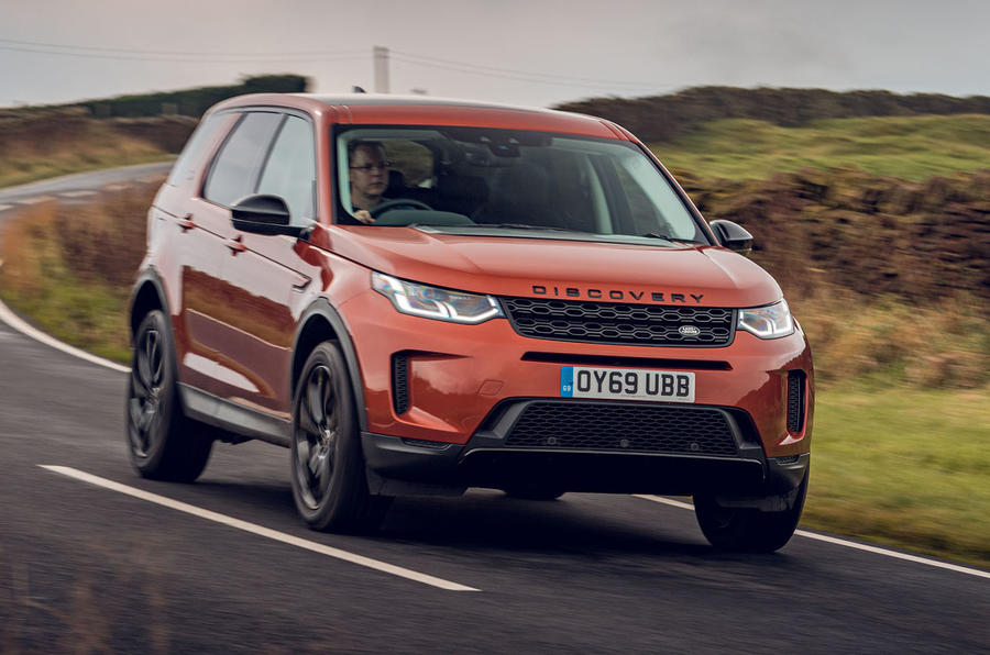 Land Rover Discovery Sport 2019 UK first drive review - hero front