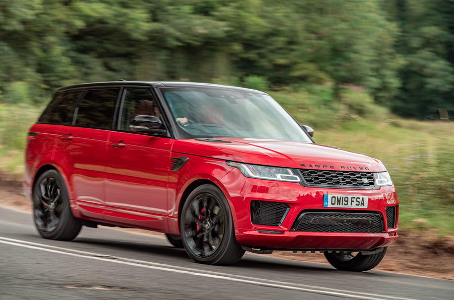 Land Rover Range Rover Sport HST 2019 UK first drive review - hero front