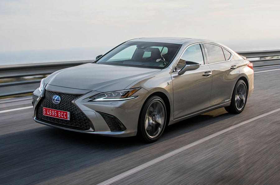 Lexus ES 2019 first drive review - hero front