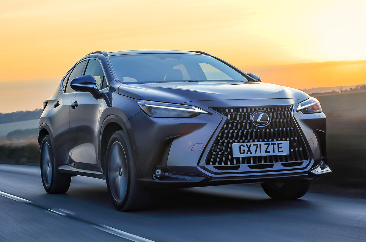 Lexus NX 350h 2022 UK first drive Autocar