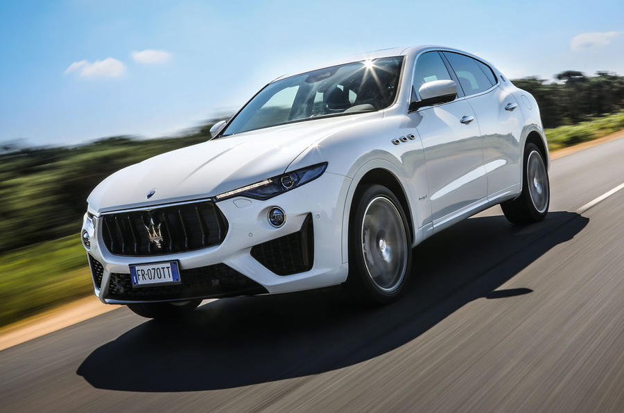 Maserati Levante Gransport 2018 UK first drive review hero front