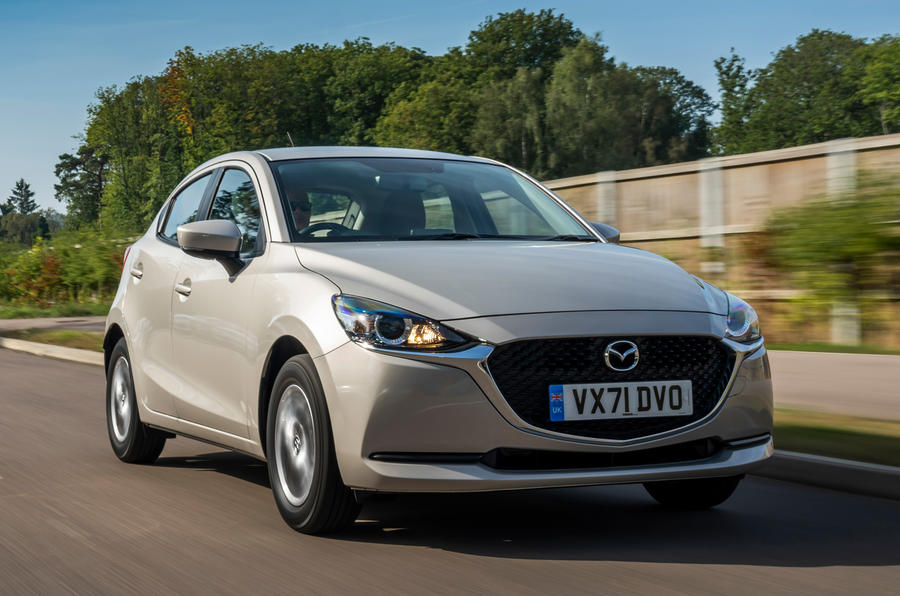1 Mazda 2 2021 uk first drive review hero front