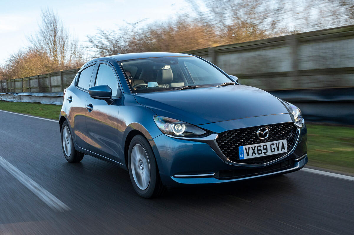 Mazda 2 Sport Nav 2020 UK first drive review - hero front