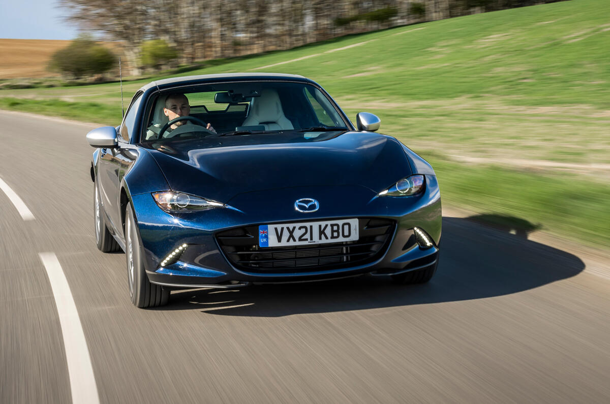 1 Mazda MX 5 Sport Venture 2021 UK FD hero front